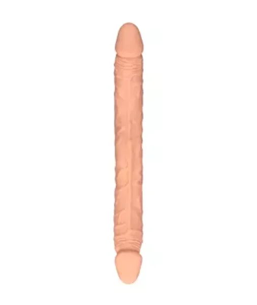 Double Dildo - Ivory - 18 Inch — image 2 of 2