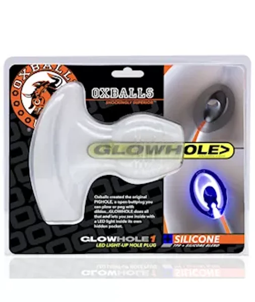 Glowhole-1 Buttplug With Led Insert - 4 Inch - Small — image 8 of 10