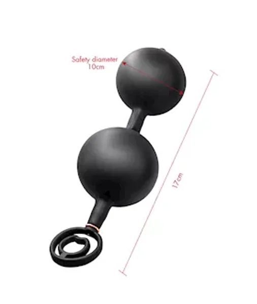 Amore Inflatable Anal Plug - 6.7 Inch — image 8 of 8