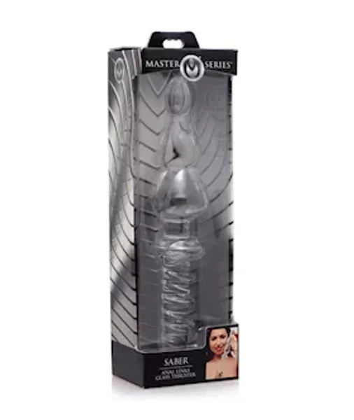 Saber Anal Links Glass Thruster - 10.5 Inch — image 7 of 10