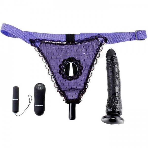 Fetish Fantasy Remote Control Dual Vibe Strap-On