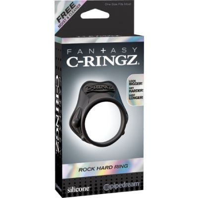Rock Hard Ring Black