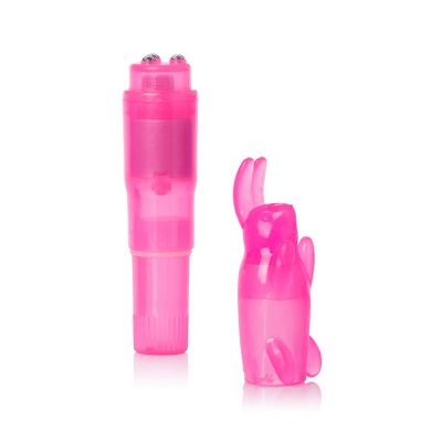 California Exotic 3 75 Mini Massager with Rabbit Sleeve