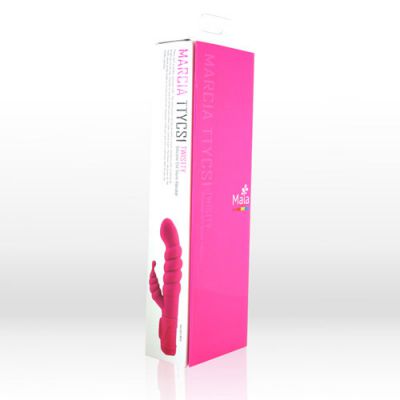 Twistty silicone rabbit vibrator