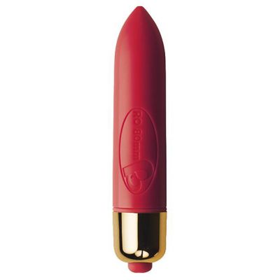RO80mm 7 Function Bullet Vibrator Red