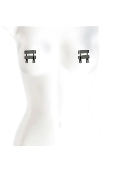 nsnovelties Bound Double Screw Gunmetal Nipple Clamps — image 9 of 12