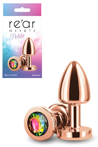 nsnovelties Rear Assets Petite 2.3" Jewelled Butt Plug — image 7 of 12