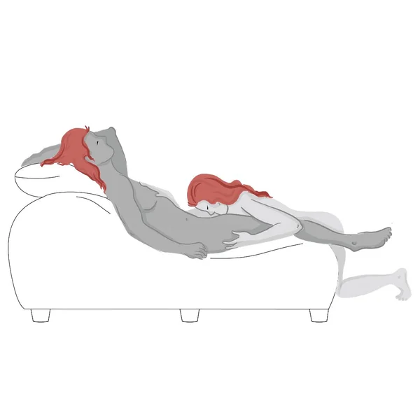 Liberator 'Esse Lounger II' Luxurious Sex Lounge w/ Wood Feet — image 8 of 14