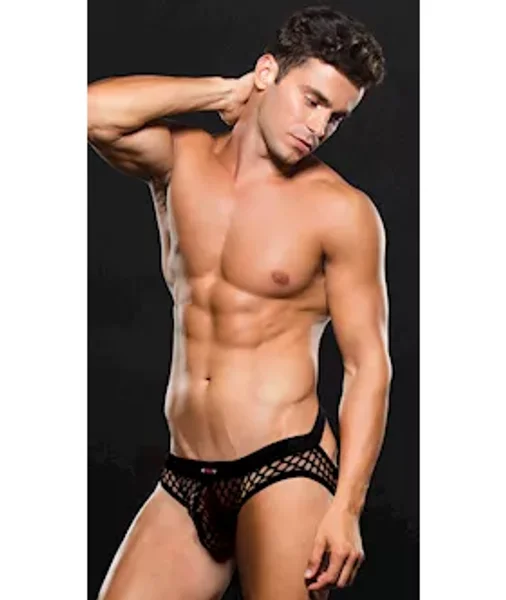 Envy Modern Fishnet Open Back Brief - M/l — image 2 of 2