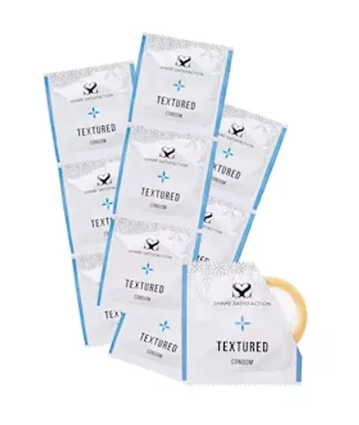 Share Satisfaction Textured Condoms - 100 Bulk Pack — image 4 of 6