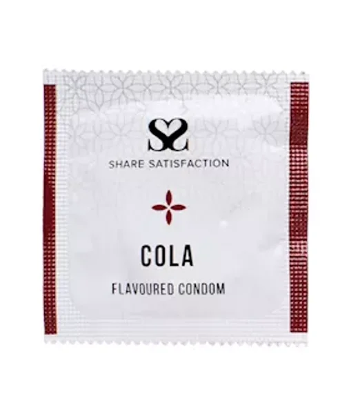 Share Satisfaction Cola Flavoured Condoms - 3 Pack - Cola — image 3 of 5