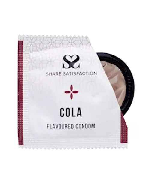 Share Satisfaction Cola Flavoured Condoms - 3 Pack - Cola — image 2 of 5