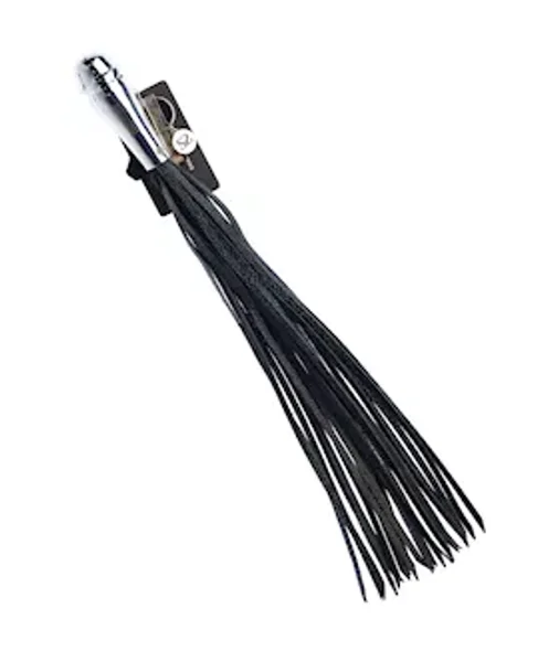 Bound X Leather Flogger With Round Grip Handle — image 4 of 6