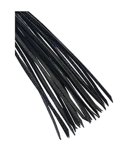 Bound X Leather Flogger With Round Grip Handle — image 6 of 6