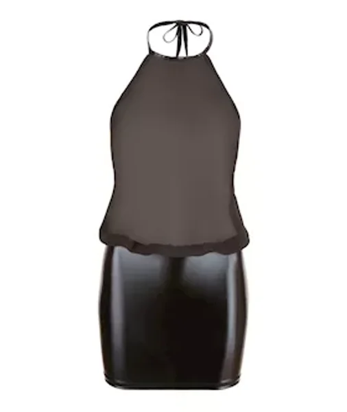 Chiffon Halterneck Dress - Small — image 7 of 8