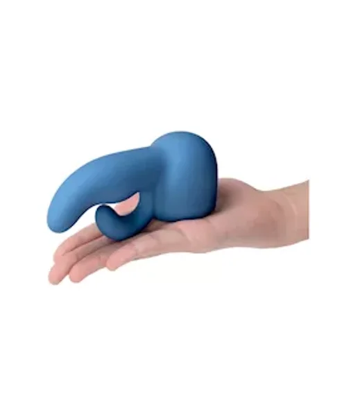 Le Wand Petite Dual Weighted Silicone Attachment - Dark Blue — image 7 of 8