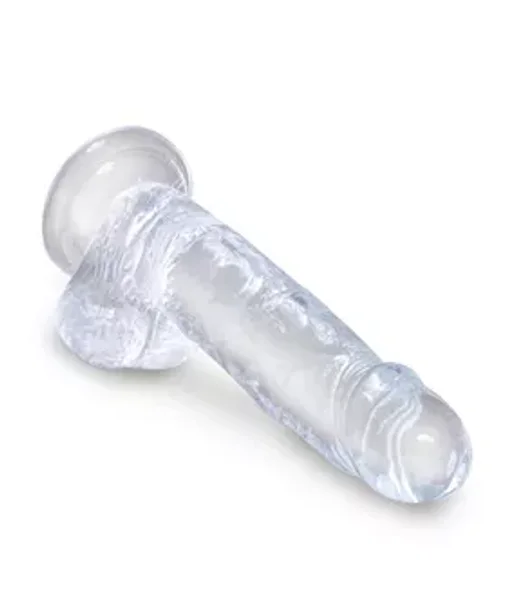 King Cock Dildo With Balls - 7 Inch — image 3 of 4