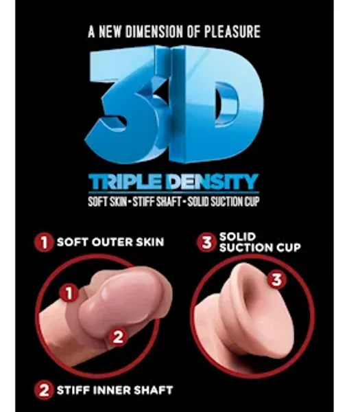 Triple Density 6.5 Inch Cock With Balls — image 18 of 18