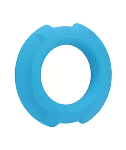 Optimale Flexisteel Silicone Metal Core Cock Ring - Blue - 35mm — image 6 of 6