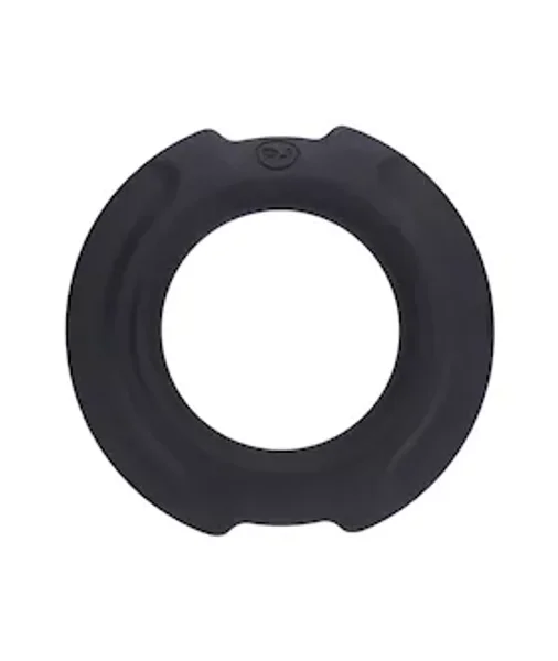 Optimale Flexisteel Silicone Metal Core Cock Ring - Black - 35mm — image 4 of 6