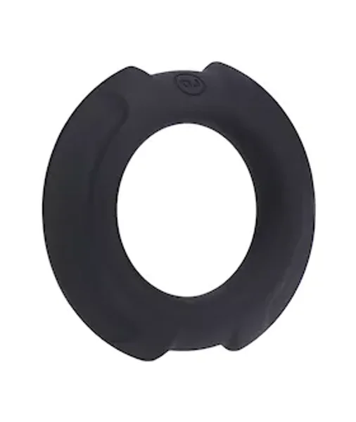 Optimale Flexisteel Silicone Metal Core Cock Ring - Black - 35mm — image 6 of 6