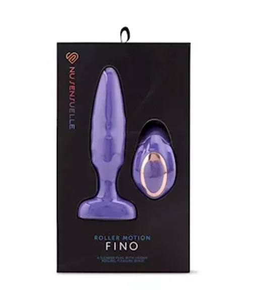 Sensuelle Fino Roller Motion Plug - Purple - 6.2 Inch — image 6 of 8