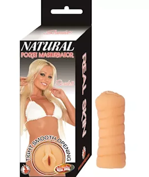 Nass Toys Natural Scarlett Pocket Masturbator — image 2 of 2