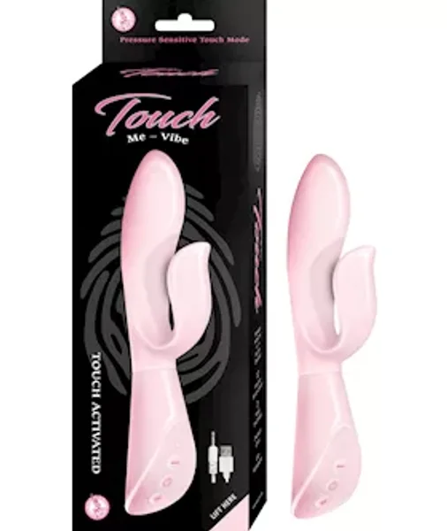 Nass Toys Touch Me Rabbit Vibrator - Pink - 8 Inch — image 2 of 2