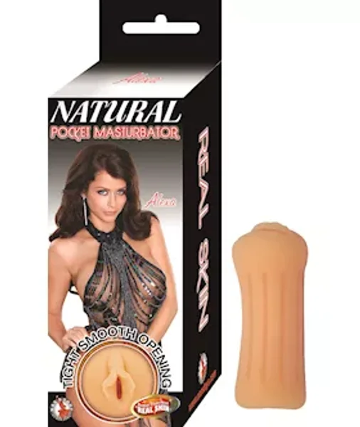Nass Toys Natural Alexa Pocket Masturbator — image 2 of 2