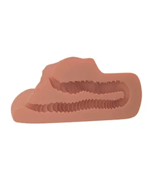 Pdx Plus Perfect Pussy Double Stroker  - Caramel — image 7 of 8