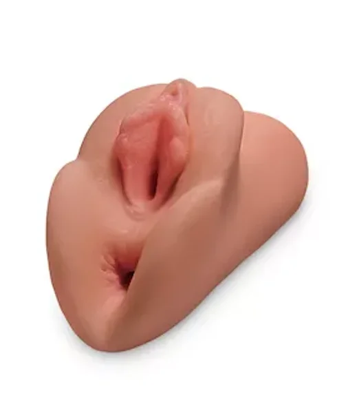 Pdx Plus Perfect Pussy Double Stroker  - Caramel — image 8 of 8