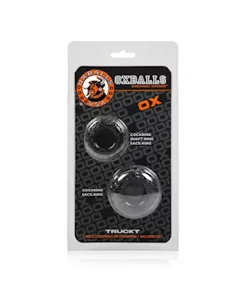 Truckt 2-pack Cockring Set - Black — image 5 of 6