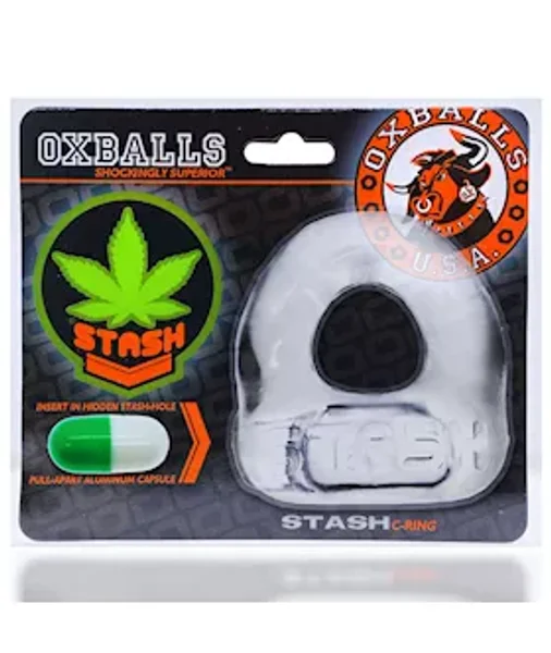 Stash Cockring With Capsule Insert - One Size — image 10 of 18