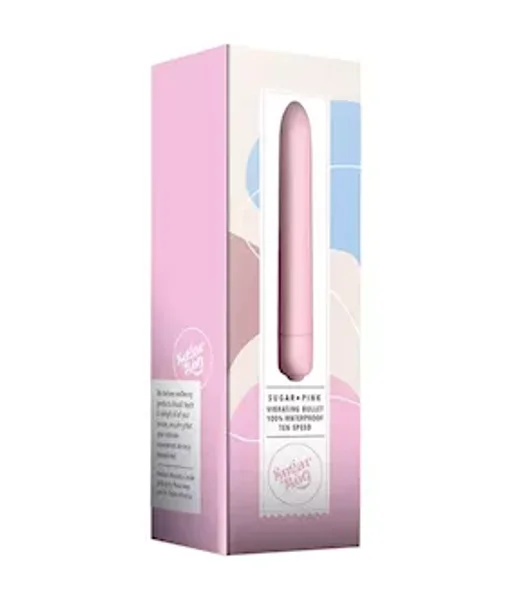 Rocks Off Sugarboo Sugar Pink Classic Bullet Vibrator - Pink - 3.5 Inch — image 6 of 6