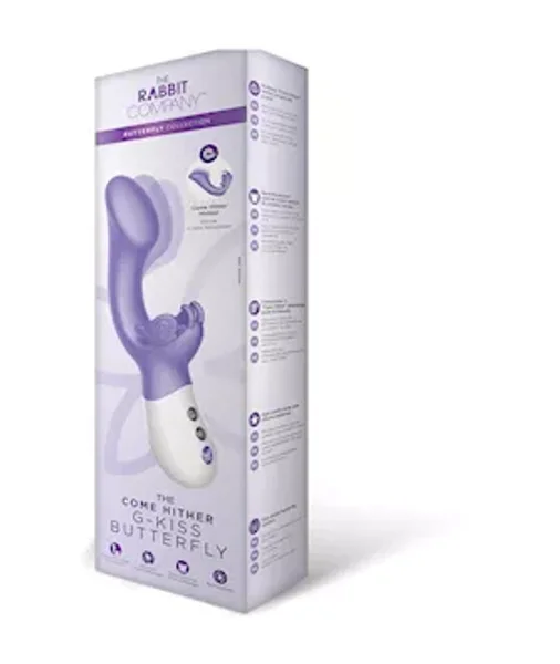 Come Hither Butterfly G-kiss Vibe - 7.8 Inch — image 6 of 8