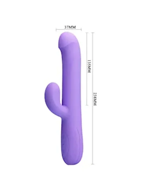 Truman Dual Action Rabbit Vibe - Purple - 9.3 Inch — image 11 of 14