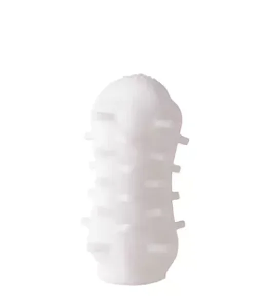 Share Satisfaction Reversible Swirl Stroker - White — image 6 of 6