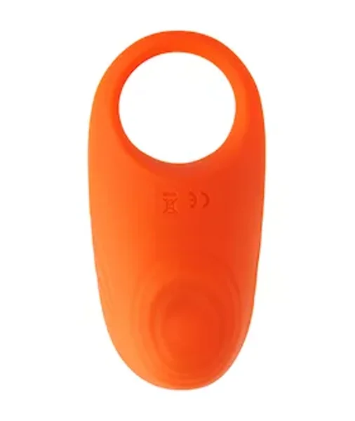 Play Pulsating Cock Ring - Orange — image 5 of 6