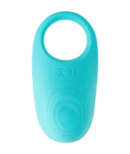 Play Pulsating Cock Ring - Teal — image 5 of 6