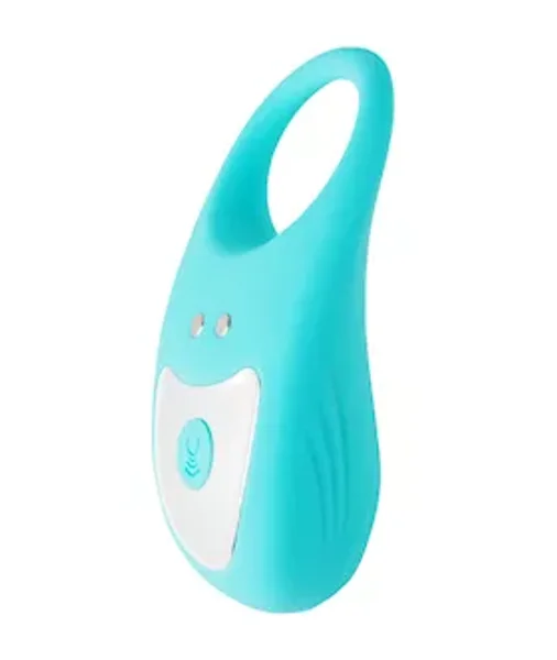 Play Pulsating Cock Ring - Teal — image 4 of 6