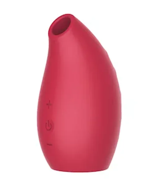 Share Satisfaction Suction Vibrator - Red - 3.2 Inch — image 7 of 10