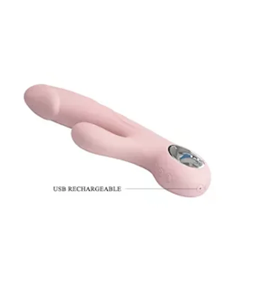 Selene Realistic Rabbit Vibe - Pink - 7.4 Inch — image 13 of 14