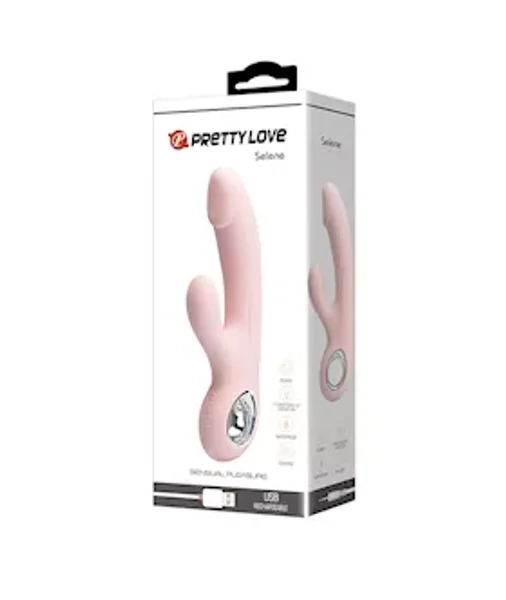 Selene Realistic Rabbit Vibe - Pink - 7.4 Inch — image 14 of 14