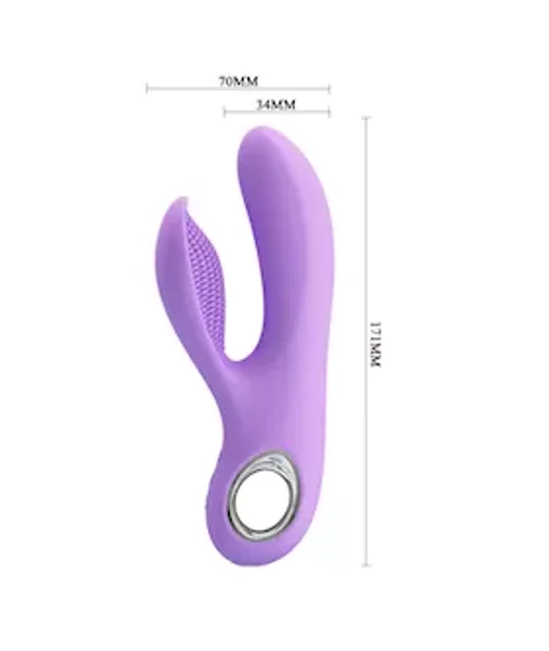 Canrol Silicone Rabbit Vibrator - 6.7 Inch — image 11 of 14