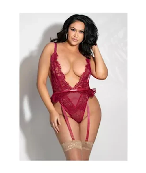 Camera Ready Lace Teddy - Os/xl — image 3 of 3