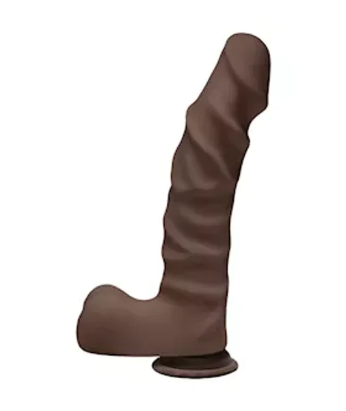 The D - Ragin' D With Balls - 9 Inch  - Chocolate - 9 Inch — image 3 of 4