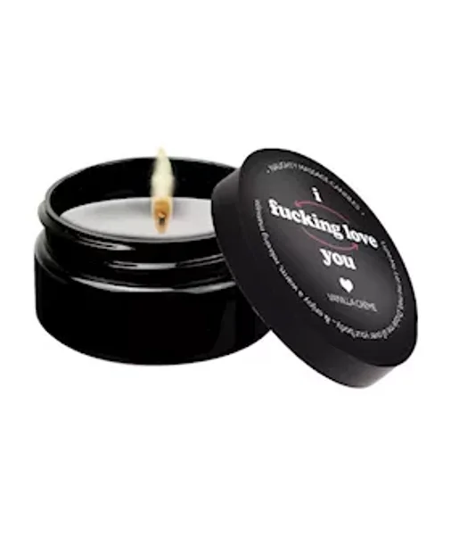 Kama Sutra Massage Candlei F*cking Love You Vanilla Crème - 2 Oz — image 2 of 2