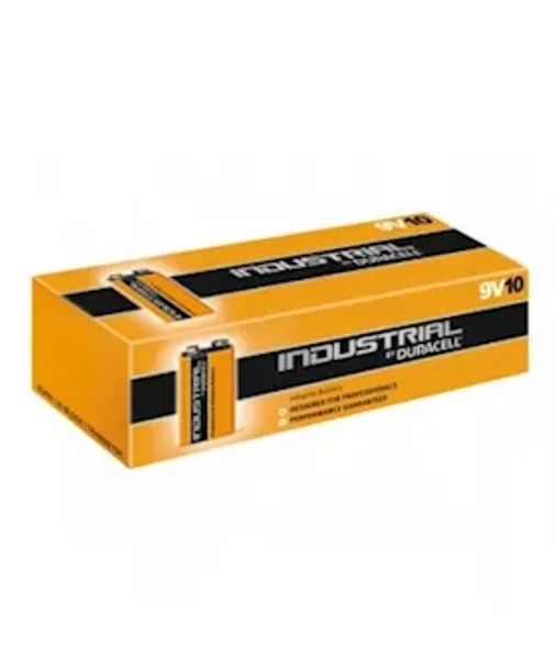 Duracell 9 Volt Size Industrial Alkaline Box Of 10 - Bulk — image 2 of 2