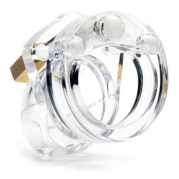 CB Mini Me Clear - Male Chastity Cock Cage Kit