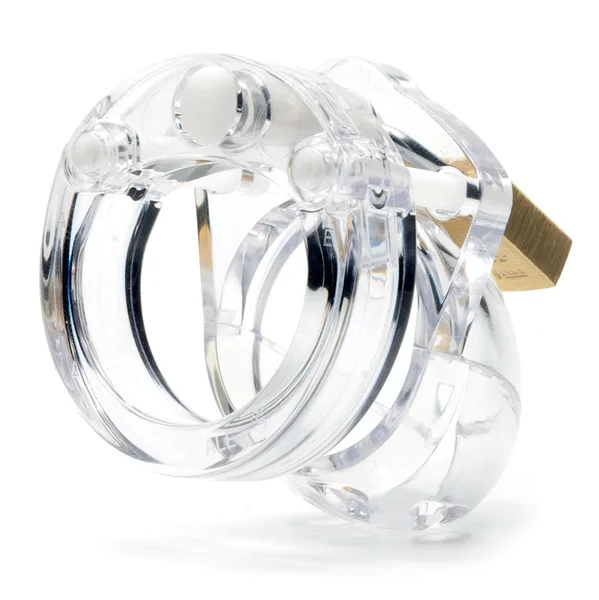 CB Mini Me Clear - Male Chastity Cock Cage Kit